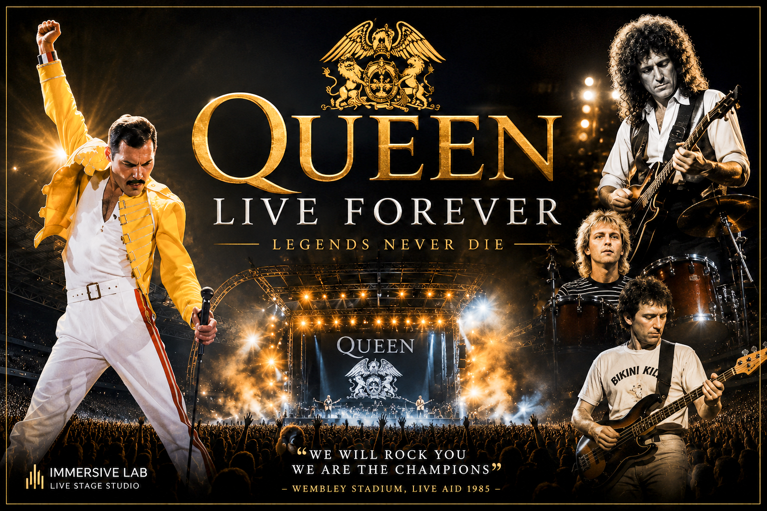 Queen at Live Aid (1985)