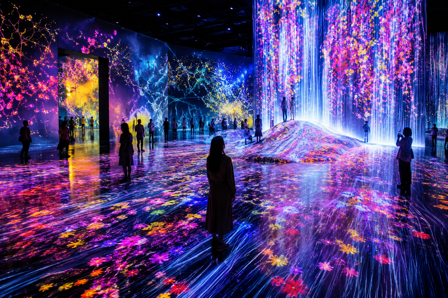 teamLab Borderless Tokyo Museum Without Walls