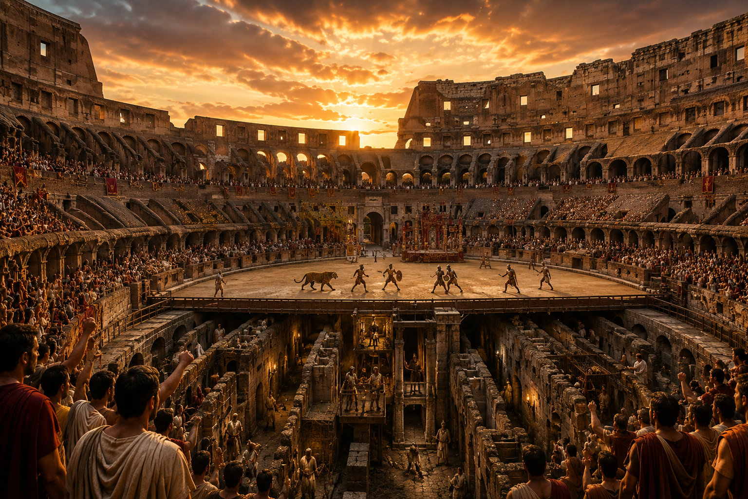 Colosseum Reimagined Greatest Live Show of Ancient Rome