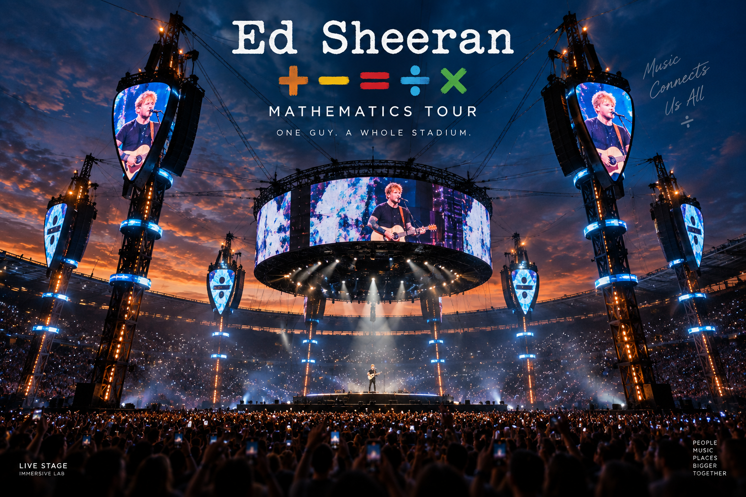 Ed Sheeran Mathematics Tour