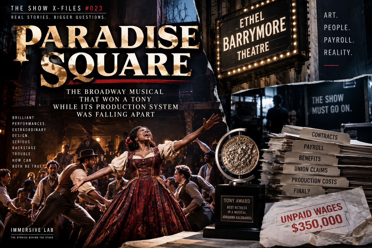 Paradise Square Broadway production crisis behind the Tony-nominated musical